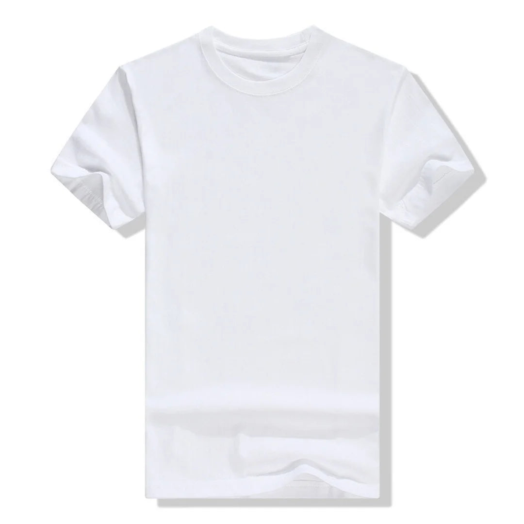 Round Neck Short Sleeve Class Uniform Cultural Shirt Printing Polyester Cotton T-shirt logo Design Advertising Shirt
