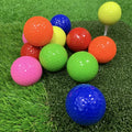 MultiColor Mini Golf Balls Outdoor Tournament Golf Balls 2 Piece Practice Golf Ball