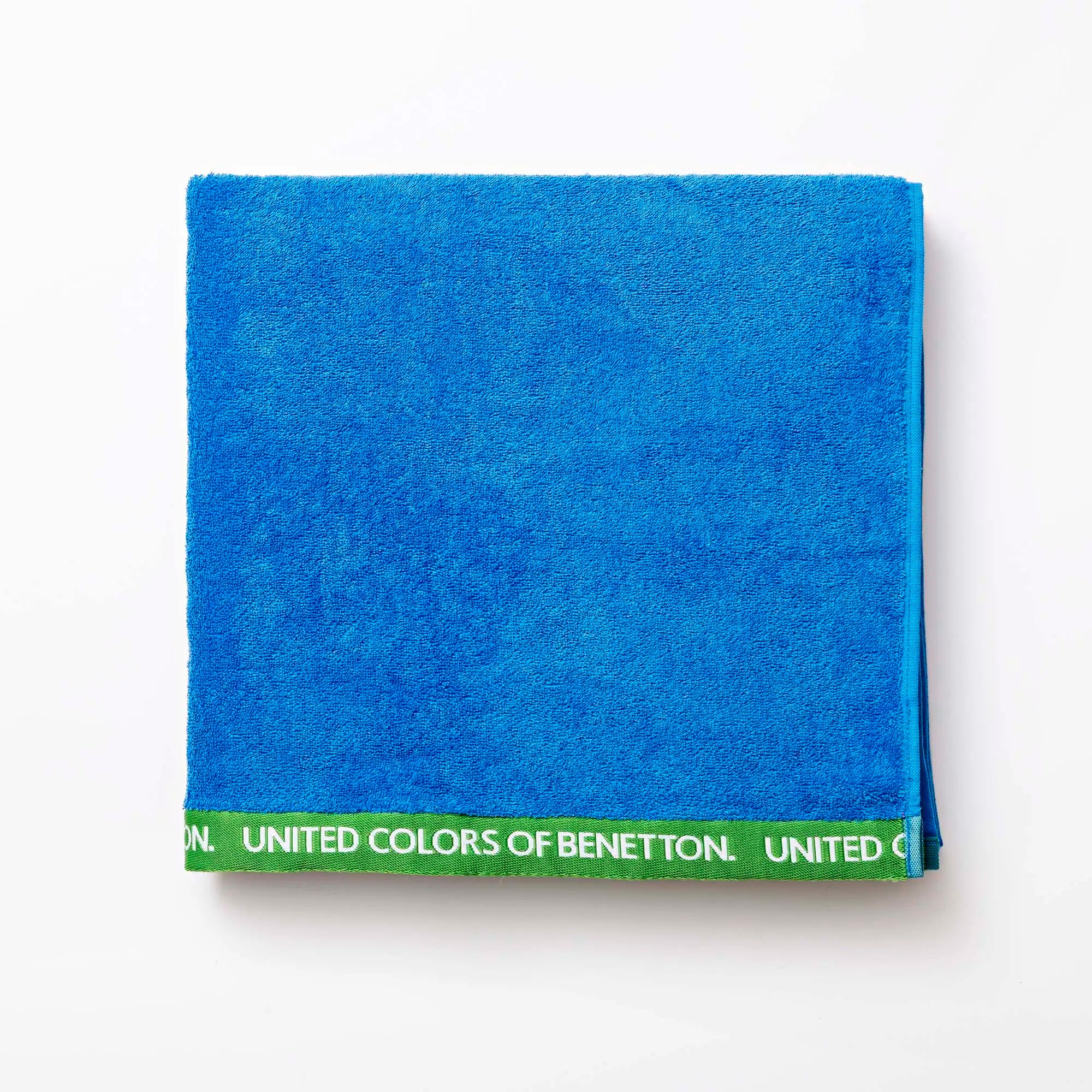 Benetton towel 90x160cm organic cotton 450gsm blue