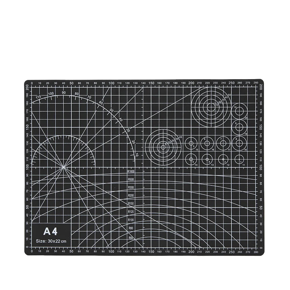Black Newest Design Self Healing Sewing Cutting Mat Self Healing Rotating Cutting Mat Adhesive A4 Self Healing Cutting Mat