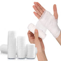Soft PBT Elastic Gauze Bandage Rolls Individually Wrapped Breathable Dressing Wrap for Secure Fixation and Pressure Support
