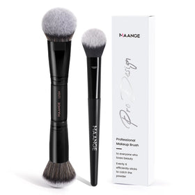 Hot Selling 2PCS Custom Logo Foundation Makeup Brushes Professional Makeup Tools for Women Makeup Brushes