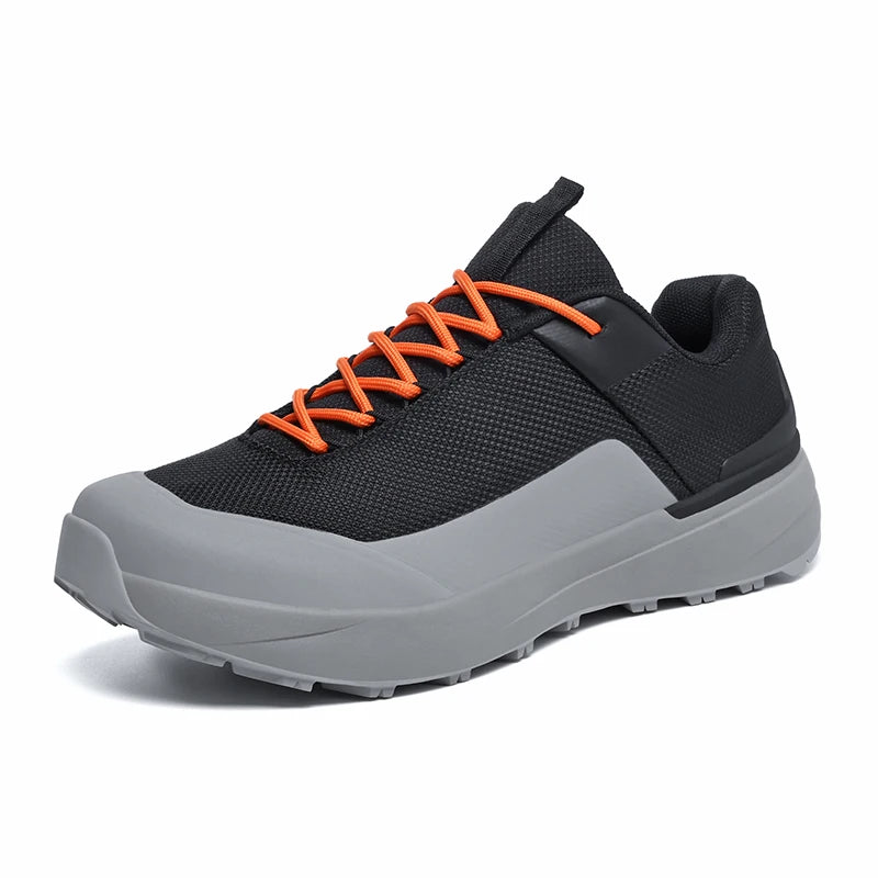 Outdoor Hiking Shoes for Men Lightweight Breathable Durable High Top Trekking Shoes Big Plus Size