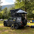 SNDN 4x4 Offroad Large Space Z Shape Hardtop Rooftop Tent Hard Shell Four Season Waterproof Portable Car Roof Top Tent with LED