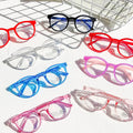 Daily Kid's Frames for Eyeglasses Student Anti Blue Light Goggles Flat Glasses Round Transparent Eyeglasses Frame Wholesale