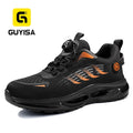 GUYISA Unisex Steel Toe Safety Shoes Canvas Upper Lightweight Construction Site Safety Shoes for Summer Winter Spring OEM/ODM
