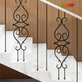 Elegant and Strong Iron Stair Railings to Ensure Safety and Add Beauty to Your Homes Staircase with Timeless Designs