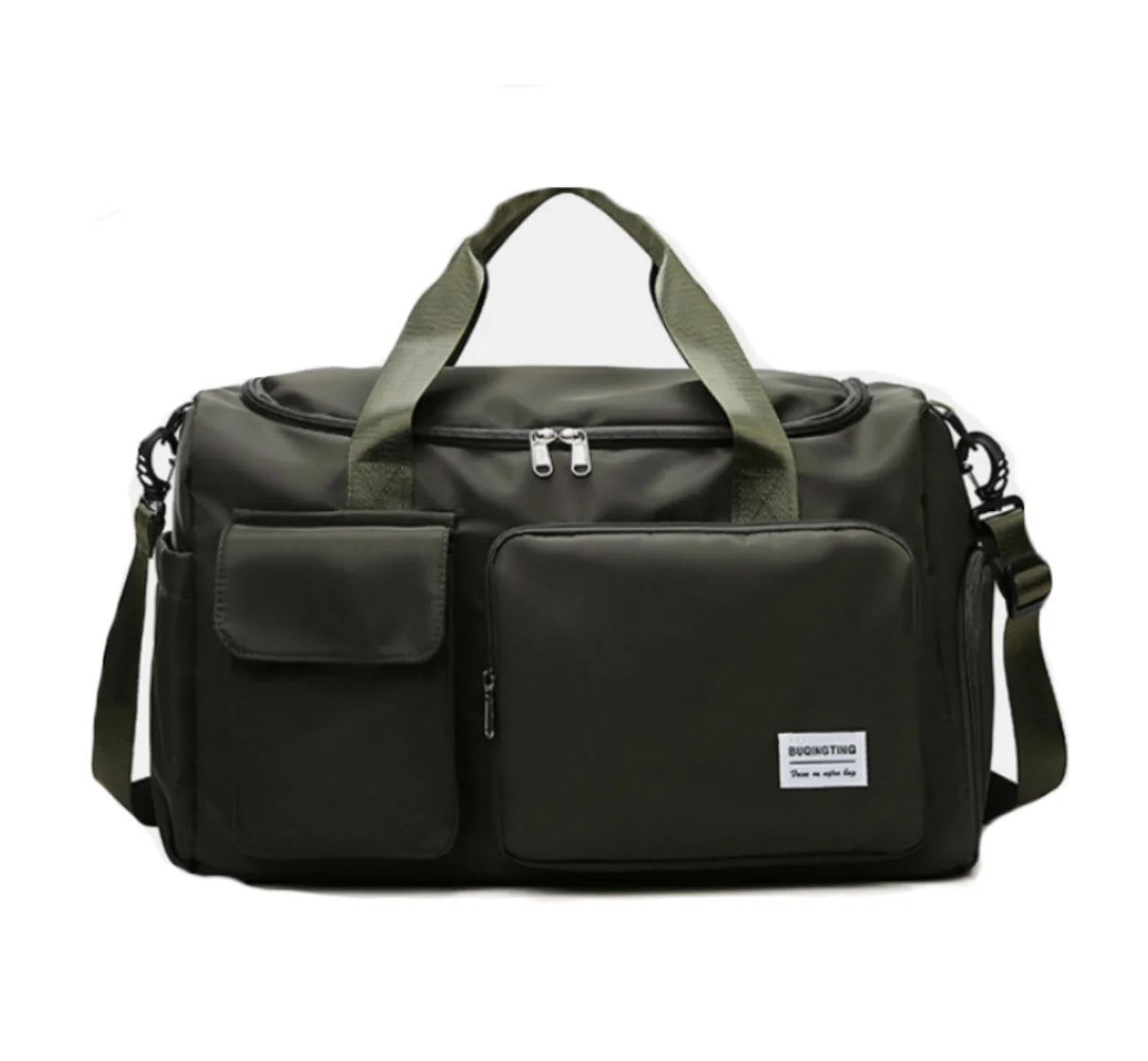 2024 Best Large Capacity Portable Gym Bag Zipper Closure Best Business Maternity Buggy Travel Accessories Letter Pattern Design