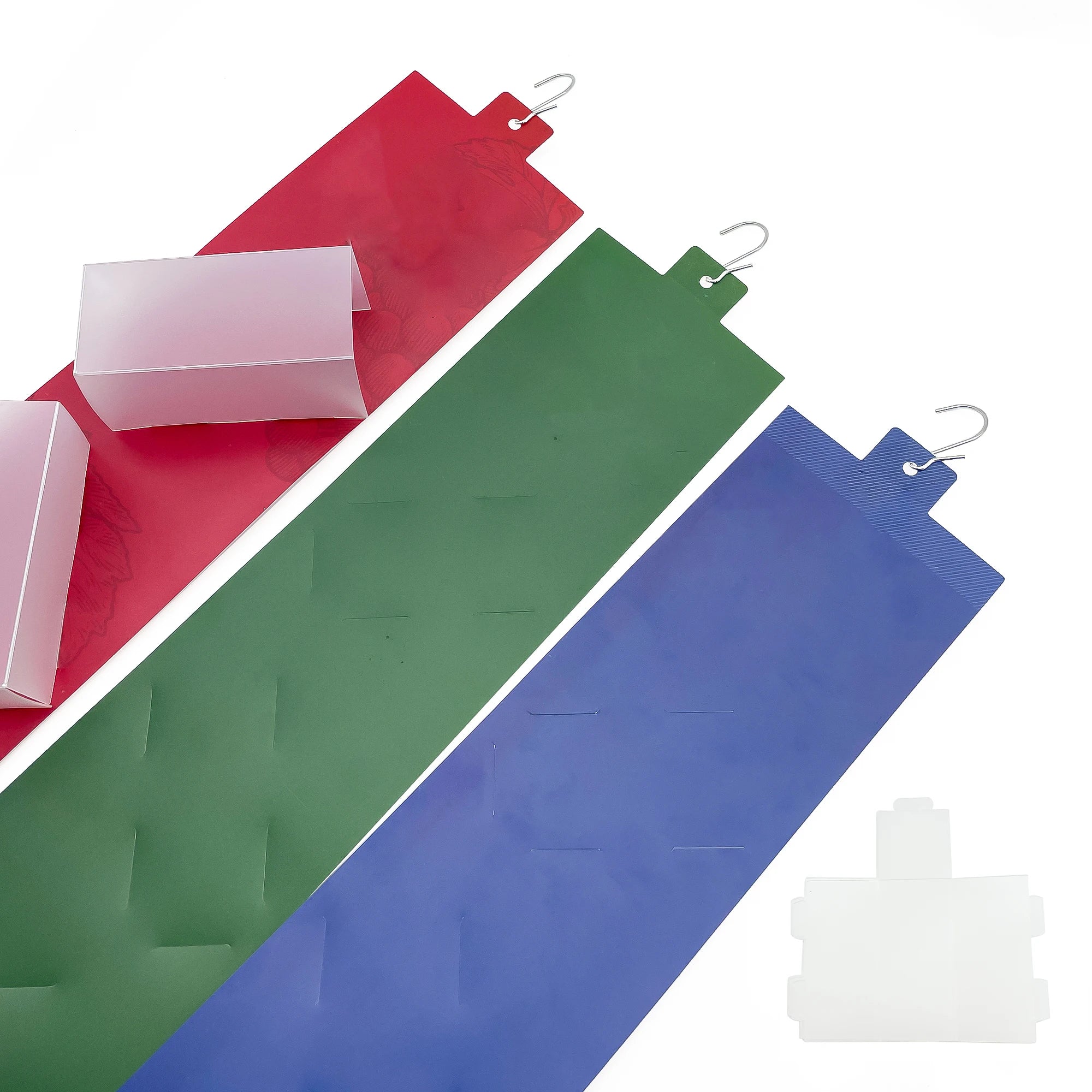 Hookei Display PP Display Strip Snacks Hanger Plastic Retail Price Strip Holder for Retailing