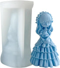 NEW Doll Silicone Candle Mold Aromatherapy Gypsum Doll Decoration Mold Glue Dropping Mold DIY Doll Photography Props Candle
