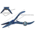 Professional Hair Extension Pliers | Stainless Steel Tool for Micro Ring & Bead Installation