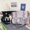 New Arrival Fashion Ladies Canvas Bags Customized Casual Women Handbags Ita Crossbody Bag