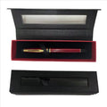 Factory Direct Luxury Plastic Pen Case Magnetic Gift Box Twist Ballpoint Pens 1.0mm Blue/Black Ink Promotional Use Wholesales