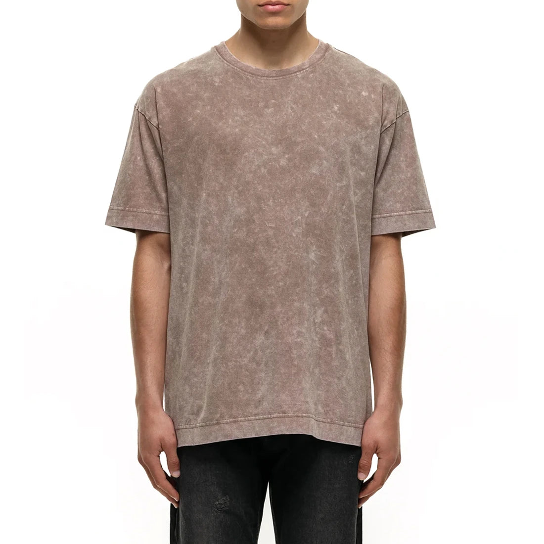 Custom Men's Acid Wash T-Shirt Polyester/Cotton Print Regular Fit Casual Streetwear Custom Logo Oversized Vintage