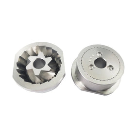 Factory Direct Espresso Machine Parts Custom Conical Grinder Burr 48MM SUS420 Conical Grinder Burr Set for Delonghi