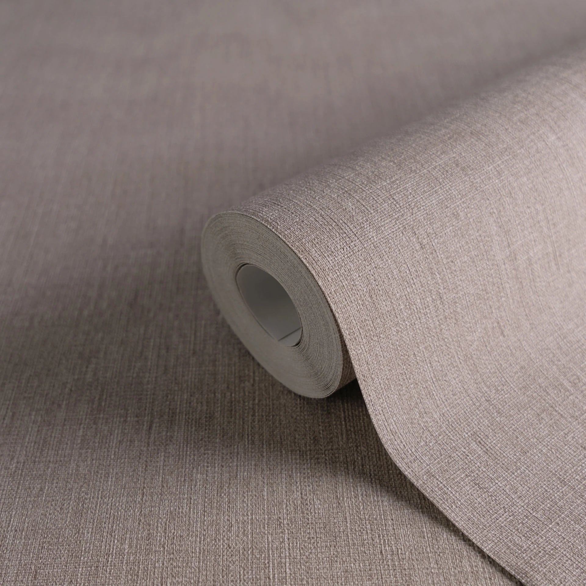 Made in Germany - Plain Wallpaper rolls Colour Brown - Non Woven Vinyl - Modern Textured Wallpaper Home Decor - 1005 x 053 m