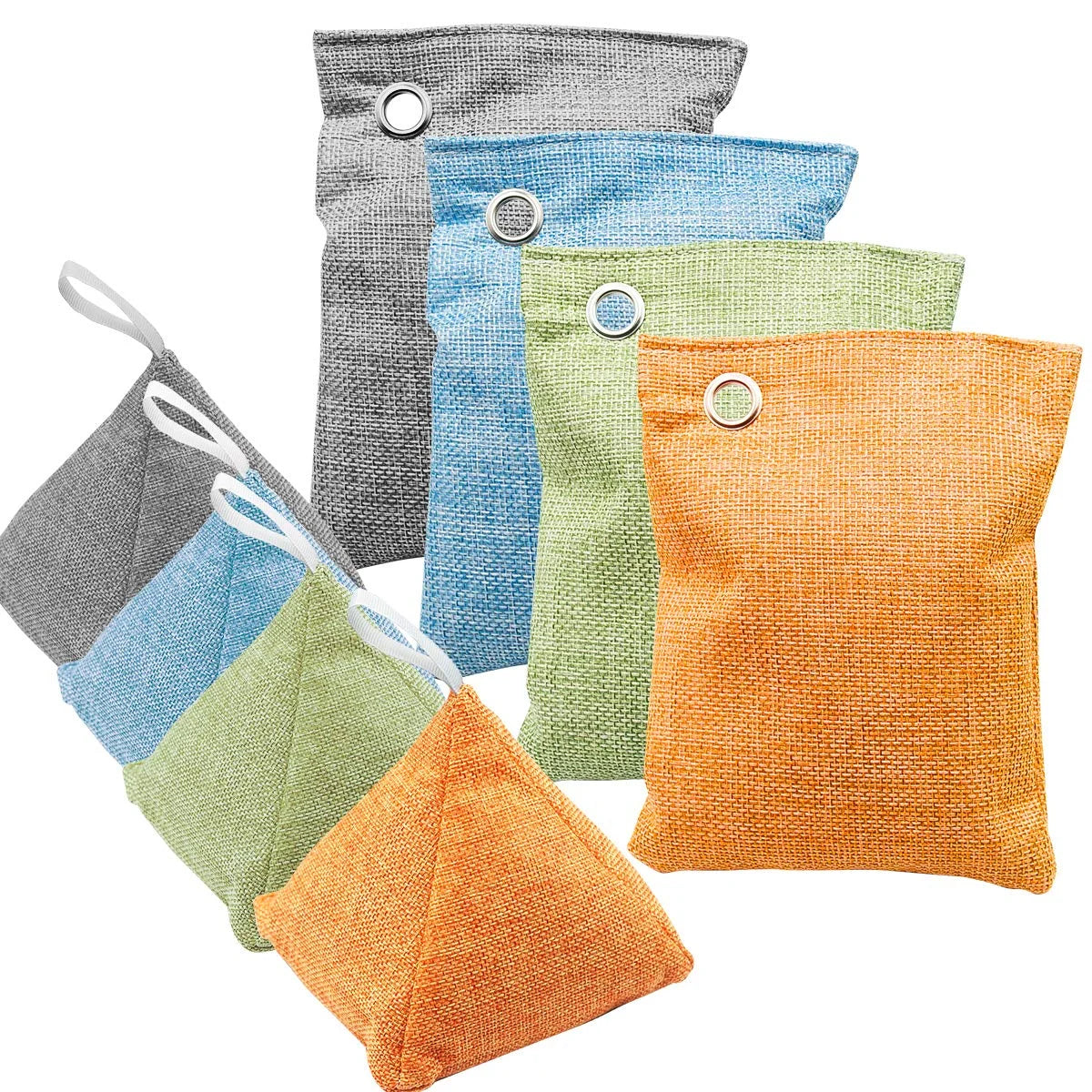 Ultimate 200g Bamboo Charcoal Air Freshening Bags Solid Powder for Odor Elimination in Home and Car Use