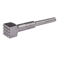 9-1/4 Inch (235mm) SDS Max Bush Hammer Bit 16 Tips 38x38mm Square Head for Concrete Roughening