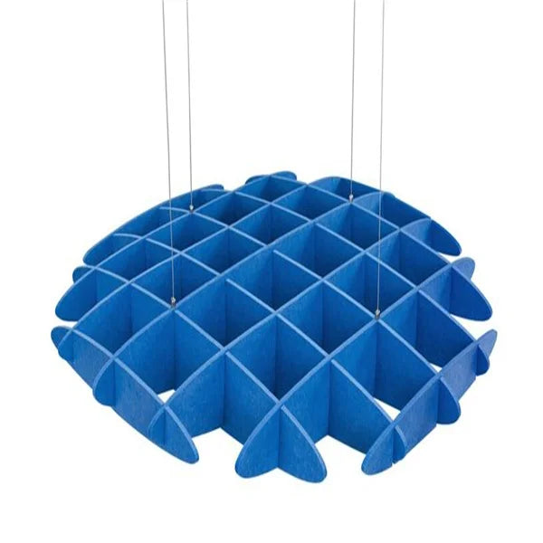 Acoustic Ceiling Decoration Wall Hanging Polyester Fiber Panels Sound Absorption Baffle