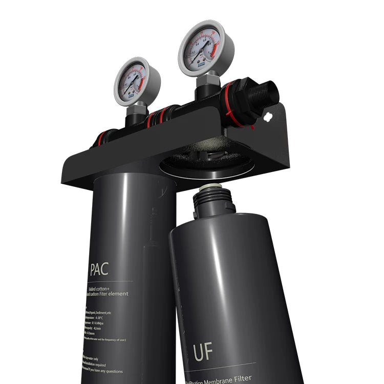 Durable and Lightweight PAC Cartridges Manual Powered Household Filters that Purify Drinking Water
