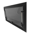 Caravan RV Double-Layer Push Out Window with Sunshade for Exit Use