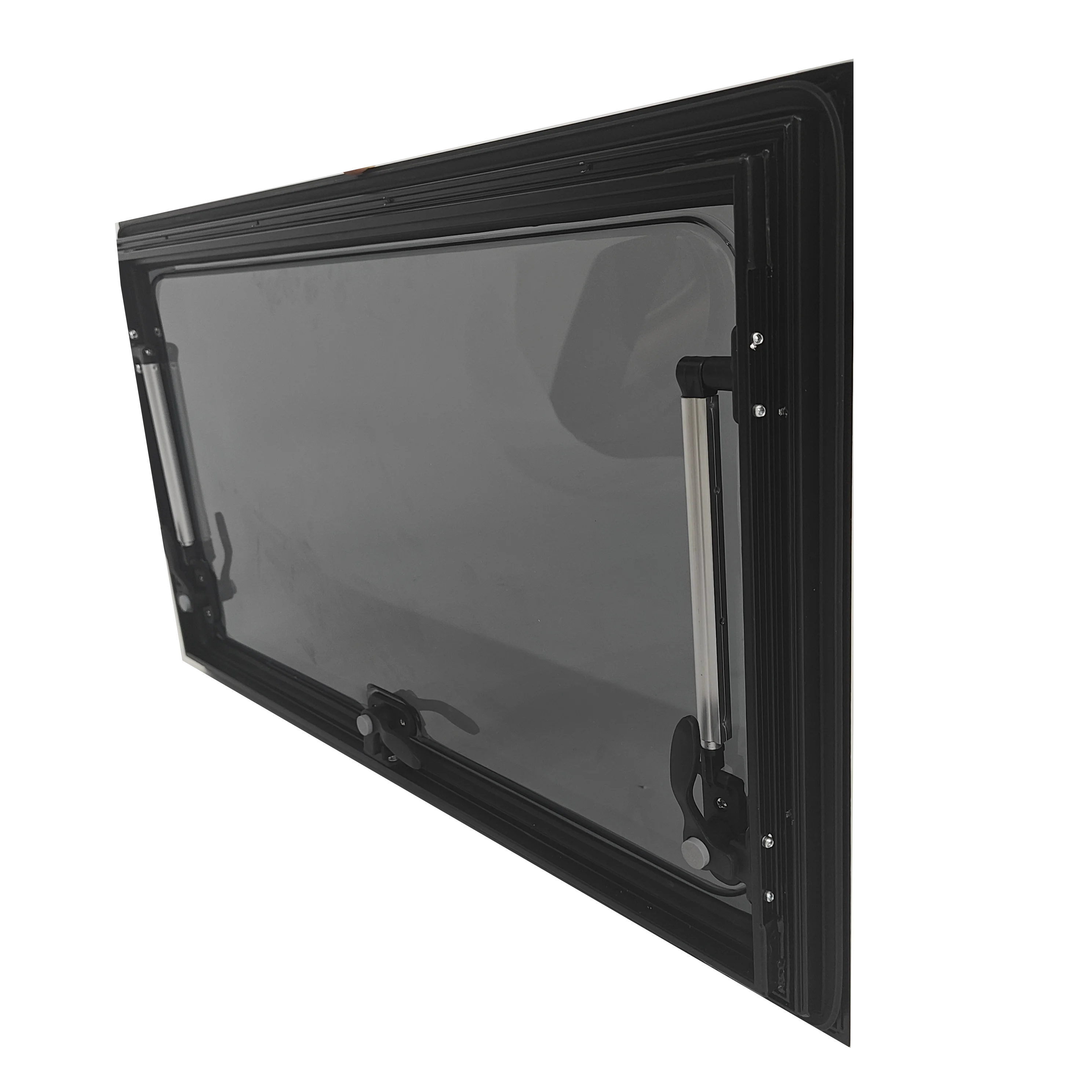 Caravan RV Double-Layer Push Out Window with Sunshade for Exit Use
