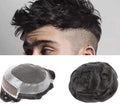 LL Beauty Swiss Lace Front Men Toupee Wig Natural Hairline HD Human Hair Toupee HD Base Man United  Men Hair Wig