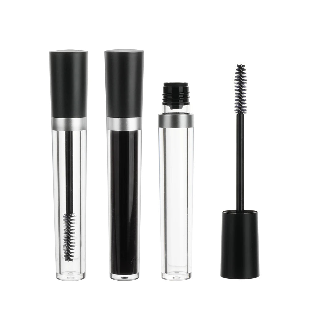 Eco Friendly Luxury Beauty Products Lip gloss Tube Empty Eyebrow Mascara Tube 7ml Black