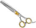 Professional 6.5\" 22 Teeth Dog Grooming Scissors Sharp 440C Japanese Steel Thinning Shears Easy Grip Hair Extension Tools