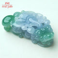 Myanmar Natural a Type Jadeite Jade Pendant Mauve Jadeite Women's Emerald Pendant 23.77