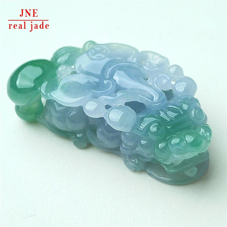Myanmar Natural a Type Jadeite Jade Pendant Mauve Jadeite Women's Emerald Pendant 23.77