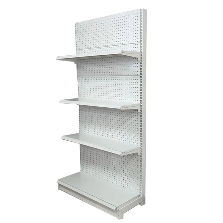 Shanghai Xingye Heavy-Duty Single-Sided Lozier Gondola Shelving Metal Supermarket Shop Racks with Good Selling Trusted Supplier