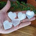 Wholesale Selenite Heart Crystal Stone for Home Decor Unique Holiday Gifts