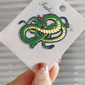 Japanese Anime Dragon Ball Badge Cute Goku Dragon Cartoon Brooch Buckle Student School Bag fairy Tale Custom Enamel Badge