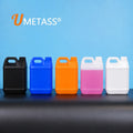 0.5L-10L HDPE Food Grade Square Plastic Jerry Can Tamper-proof Screw Cap Eco-Friendly Durable Airtight Oil Water Wine Use MegaBDM