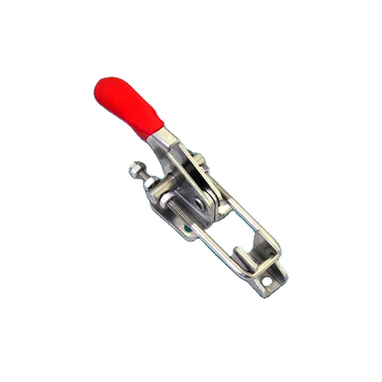 SK3-021-1 SPCC/Stainless Steel Adjustable Horizontal Toggle Clamp Industrial Quick Draw Latch for Equipment