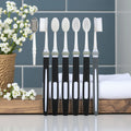 Head Replaceable Toothbrush for Adult with Nylon 610 Medium and Soft Bristles Dense Tufts Array