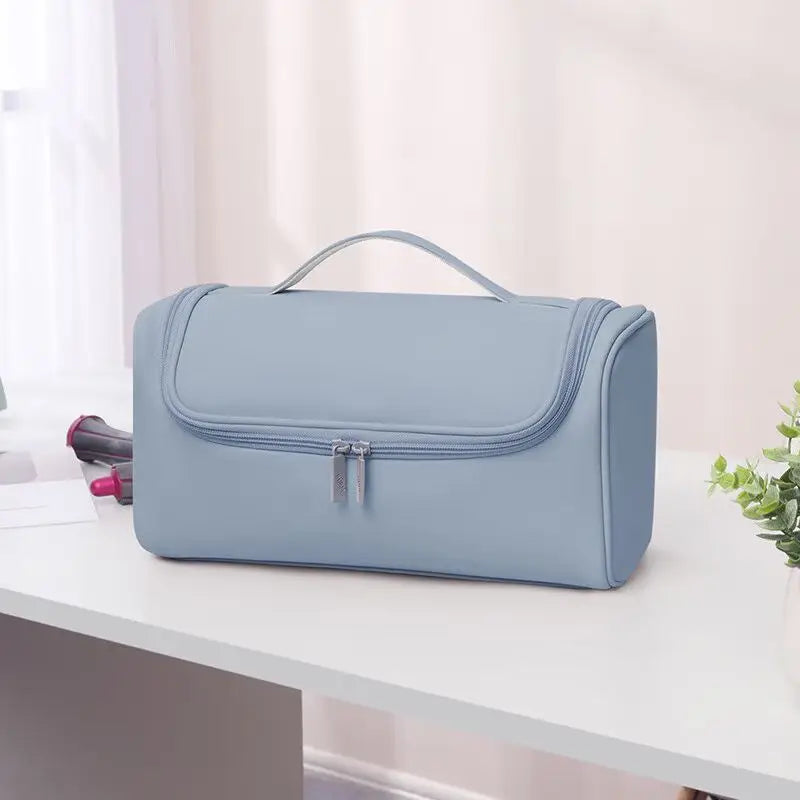 SW Trendy Waterproof Makeup Bag for Blow Dryer Brush Custom PU Large Capacity Organizer Storage Travel Bag Portable Cosmetic Bag