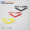 Custom 3D Silicone Patches Iron-On Heat Transfer Printing Labels With Design for Clothing Shoes Bags