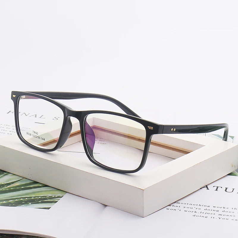 Square Prescription Blue Light Fashion Eyeglasses Frames Women Optical Eyewear