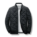 OEM Custom logo Embroidery Printed Design  Autumn New Men's Cotton Coat Korean Style Short Stand Collar Light Feather Jacket