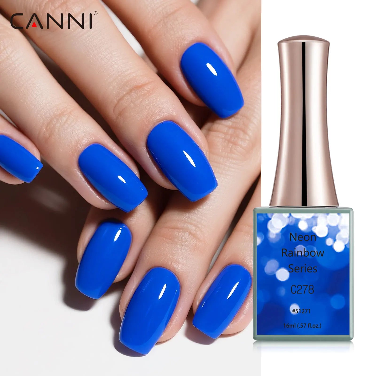 CANNI Nail Art Manicure 16ml Soak off Gel Nude Natural Color Semi Permanent Enamel Uv Gel Nail Polish Gel Lacquer Varnish