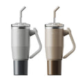 HAERS 2026 New Patent Rotatable Handle Vacuum Insulated Cup Stainless Steel Travel Tea Mug 32oz 40oz Tumblers With Lids Straw
