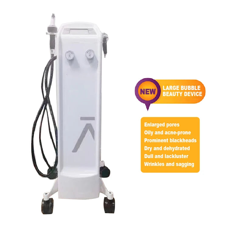 7-Inch Bubble Beauty Device Vacuum Negative Pressure Deep Cleansing & Pore Shrinking for Skin Rejuvenation