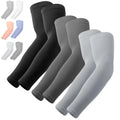 Custom Men Gym Running Elbow Protective Compression Basketball Volleyball Football Sport UV Sun Cycling Ice Silk Cool Arm Sleeve