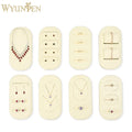 WYP Custom Beige Microfiber Modern Jewelry Display Set Multifunction Jewelry Trays with OEM/ODM Options for Shop Display MegaBDM