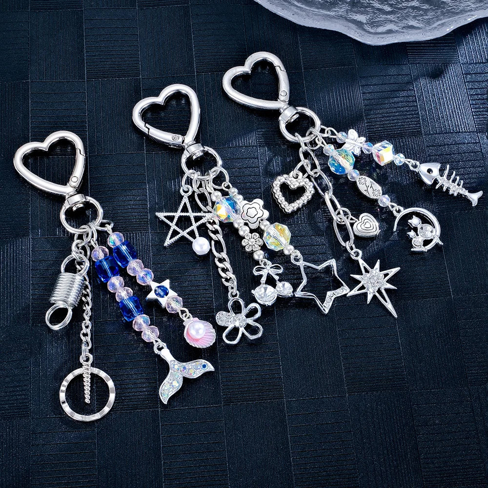 2026 Wholesale Fish Tail Shell Pendant Bag Phone Keychain Hanging Chain for Decoration & Gifts