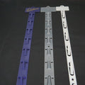 Hookei Clear Plastic Display Hanging PP Clips Strips for Supermarket /Stores Shelf