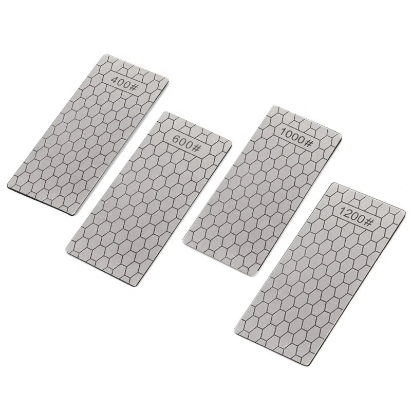 400# 600# 1000# 1200# Single Side Diamond Sharpening Stone for Knife Sharpening