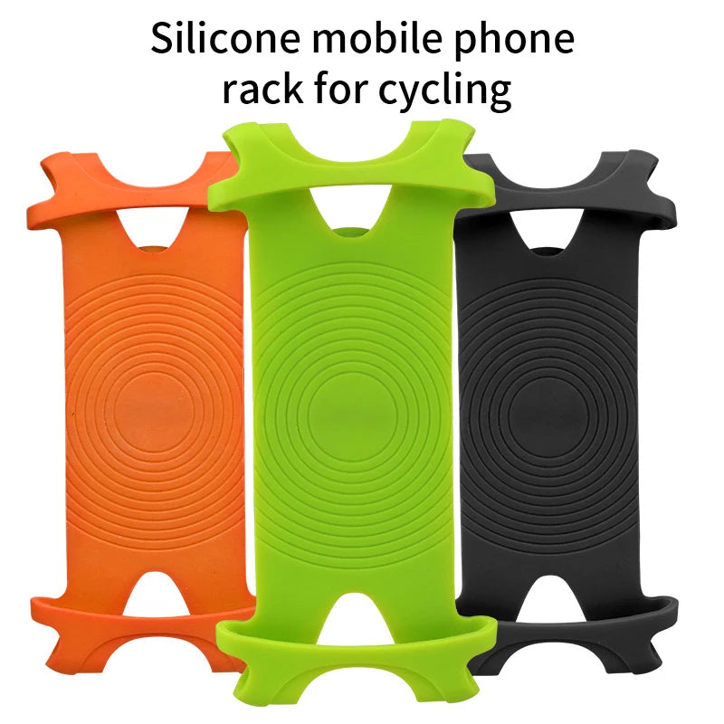 Outdoor Cycling Road Bike Mobile Phone Stand Silicone Bicycle Phone Holder for Mtb